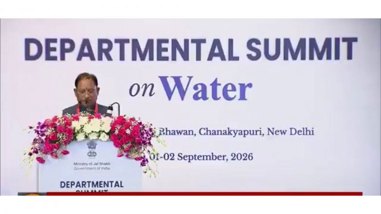 India News | Chhattisgarh Leads Nation in Water Conservation, CM Sai Presents Model at Delhi Summit