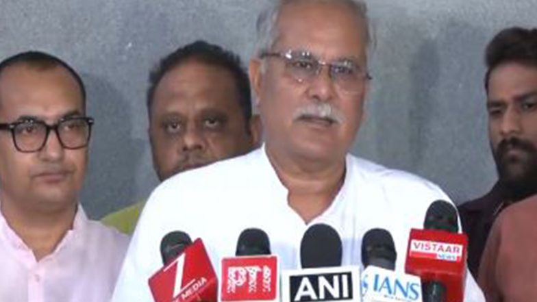 India News | PM Modi No Longer Trust BJP and RSS Workers Hence Resorting to Army Officials, Says Bhupesh Baghel on Ram Temple CEO Appointment