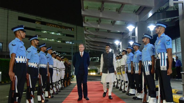 World News | Belgian PM Bart De Wever Arrives in India for Three-day Official Visit, to Hold Talks with PM Modi