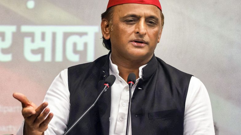 India News | Akhilesh Yadav Slams BJP over JPNIC, Says Party's ‘stagnant Thinking’ Opposes Modernity and Progress