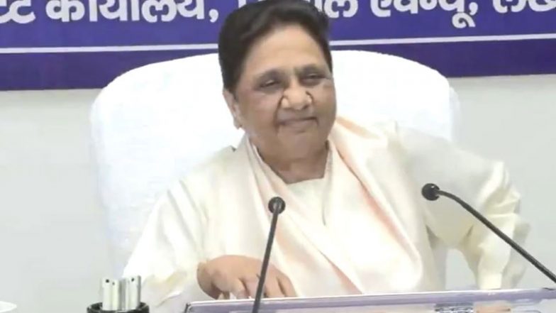 India News | BSP to Contest All Elections Independently: Party Chief Mayawati Ahead of 2027 UP Polls 
