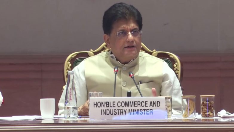 Business News | Piyush Goyal Defends GDP Numbers, Says Growth Figures Are Independently Verified, Not Government-made