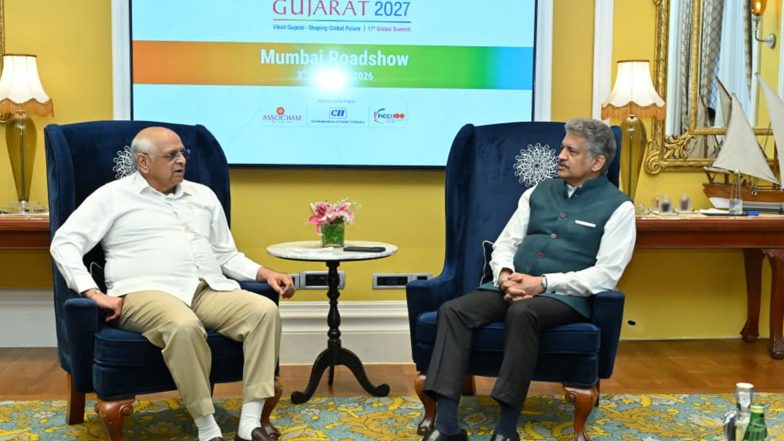 India News |  Gujarat Govt Holds Vibrant Gujarat Global Summit 2027 Roadshow in Mumbai