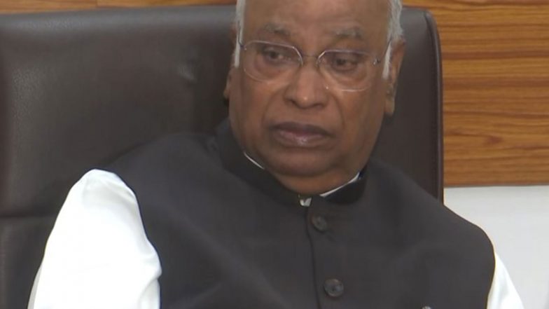 India News | 'Let Them File as Many FIRs as They Want': Kharge Hits out at BJP over Rahul Gandhi FIR in Haldwani Purification Row