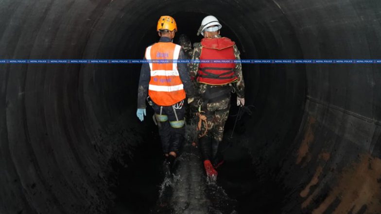 World News | Search and Rescue Operation in Flood-hit Tunnel of Langtang Hydropower Project-2 Underway: Nepal Police