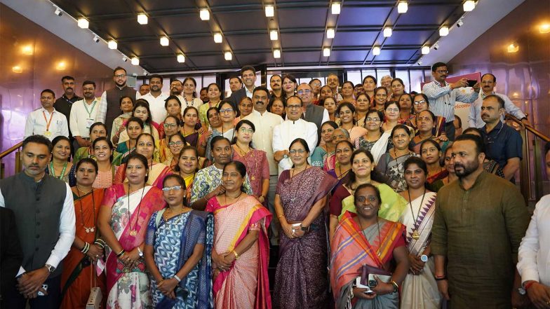 India News | 3 Crore Lakhpati Didis Created So Far, Target is 6 Crore: Shivraj Singh Chouhan in Mumbai