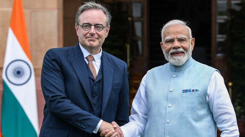 World News | India, Belgium Deepen Strategic Ties with Major Defence, Trade, and Clean Energy Agreements