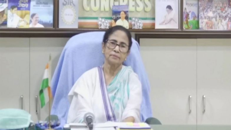 India News | Mamata Banerjee Alleges BJP Captured 4,000 TMC Offices, Accuses Police of Targeting Opposition