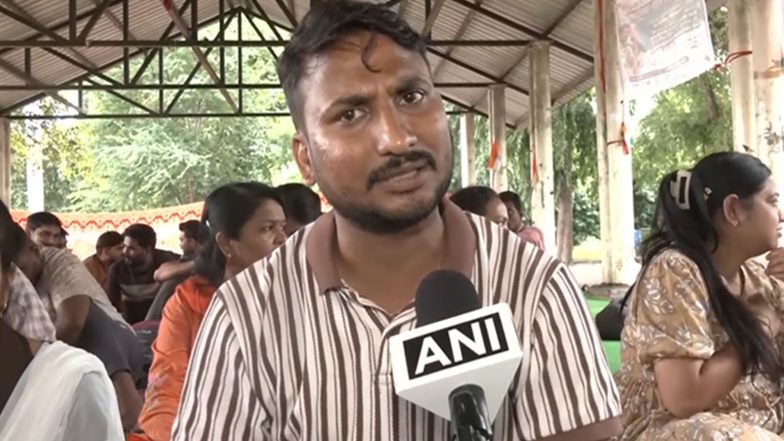 India News | MP: Teacher Aspirants Continue Protest for 14 Days in Bhopal, Demand Increase in Vacancies for Class 2, Class 3 Posts