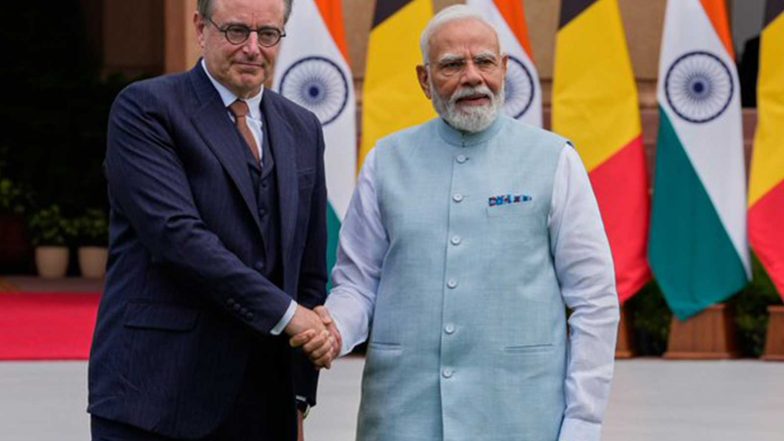 World News | “India Gate Sculpture Made from Belgian Chocolates Did Not Survive Journey to India…will Get It to PM Modi in One Piece”:  Belgium PM De Wever