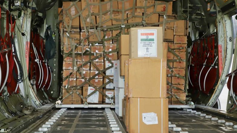 World News | MEA Dispatches Two More Aircraft Carrying 21.5 Tonnes of Relief Aid as Nepal Flood Death Toll Hits 1,259