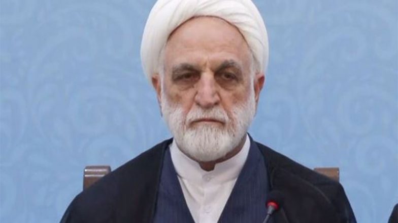 World News | Iran’s Chief Justice Mohseni-Eje’i Calls for Global Unity, Peace; Condemns US-Israel Strikes on Islamic Republic