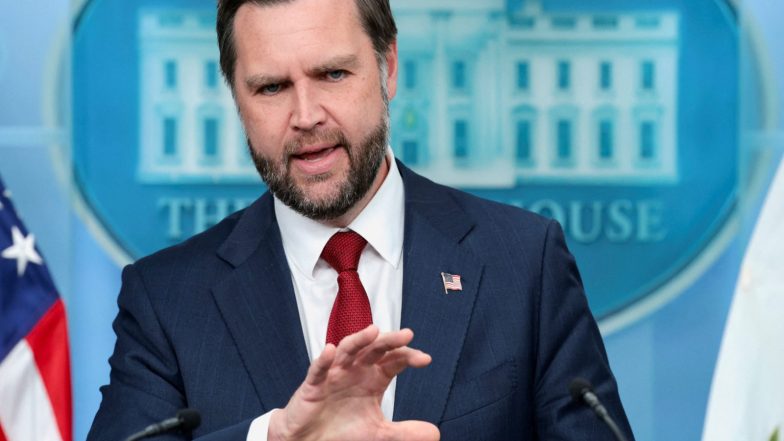 World News | China “willing to Play Ball” with US on Iran’s Economic Isolation: Vance Says Beijing “more Responsible” Than Tehran