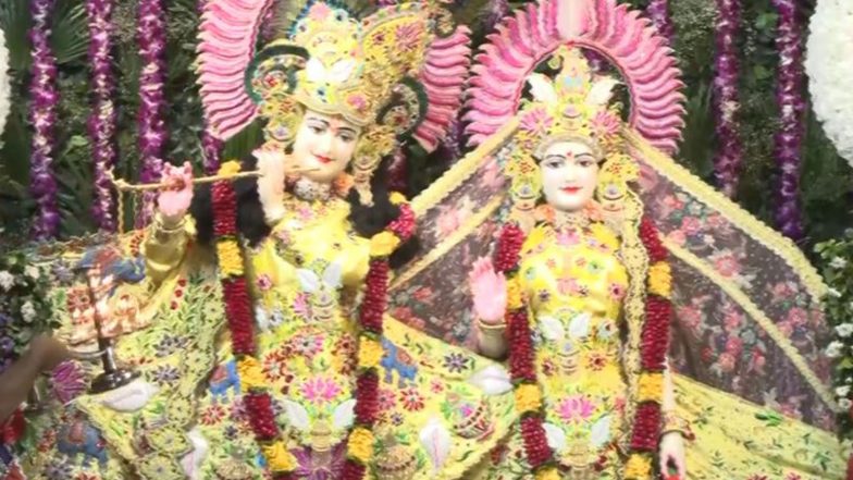 India News | Janmashtami Fervour Grips Temples Across India as Devotees Join Celebrations