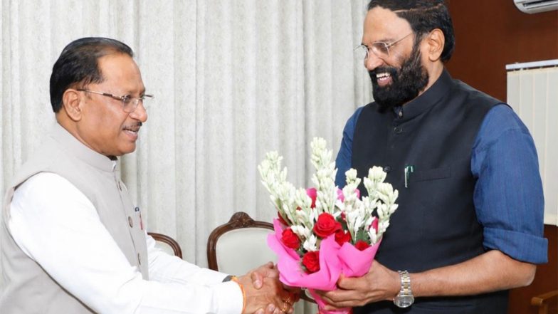 India News | Telangana Minister Meets Chhattisgarh CM in Delhi; Presses for Early Clearance to Enable Full Reservoir Storage