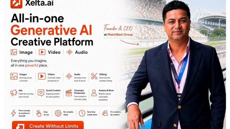 Business News | Xelta.ai Expands as All-in-One AI Platform for Image, Video, Voice and Content Creation