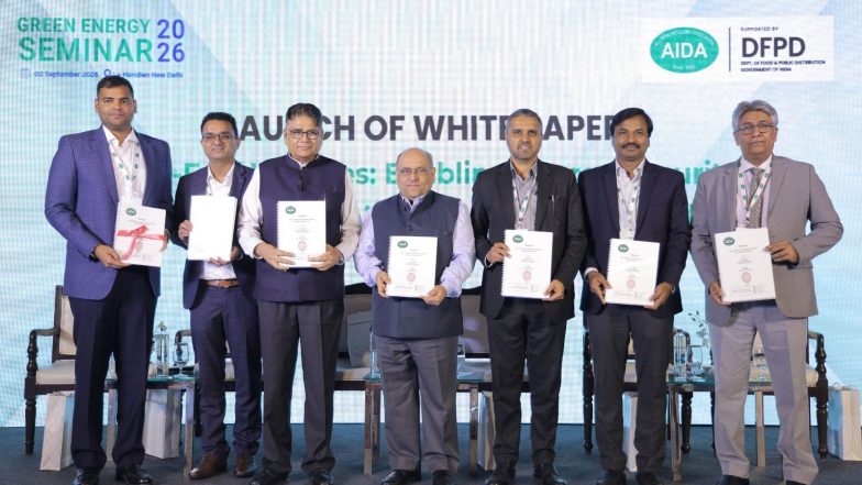 Business News | AIDA, IIT Delhi Unveil Roadmap to Expand Flex-fuel Mobility Beyond E20, Address Tech, Infrastructure