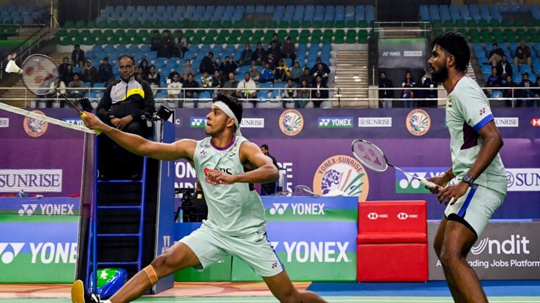 Sports News | China Masters 2026: Satwik-Chirag Through to Semifinals; Former World No 1 Kidambi Srikanth Crashes Out 