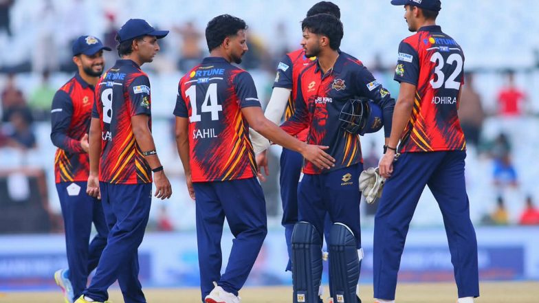 Sports News | Amritsar Soormas Put Up Spirited Show in Rain-shortened Contest Against Bathinda Royals