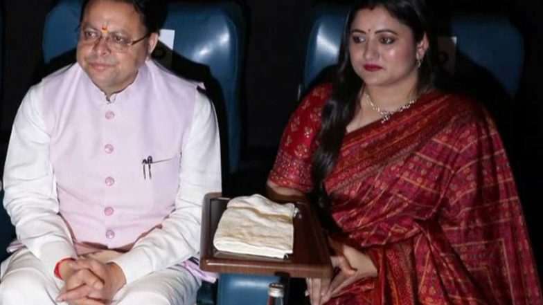 Entertainment News | Uttarakhand CM Dhami Attends Special Screening of 'Hanuman Ansh' in Dehradun