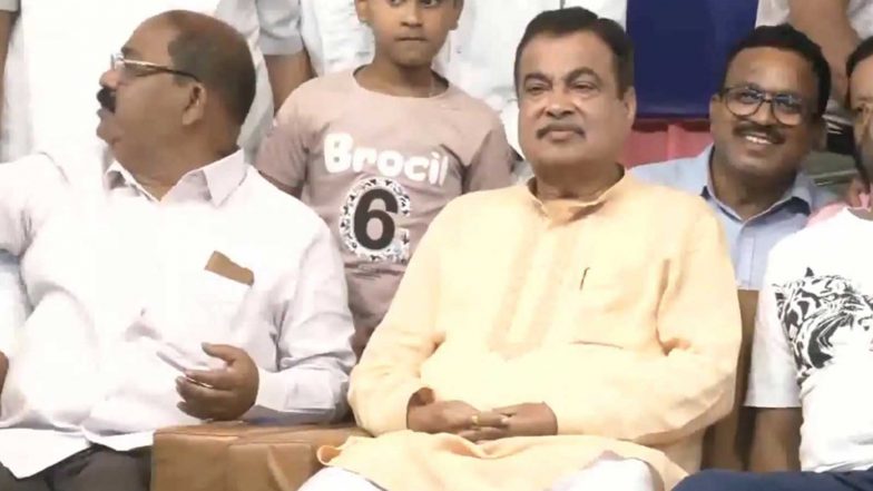 India News | “May Lord Krishna Bless All with Happiness, Prosperity”: Nitin Gadkari Attends Dahi Handi Celebration in Nagpur