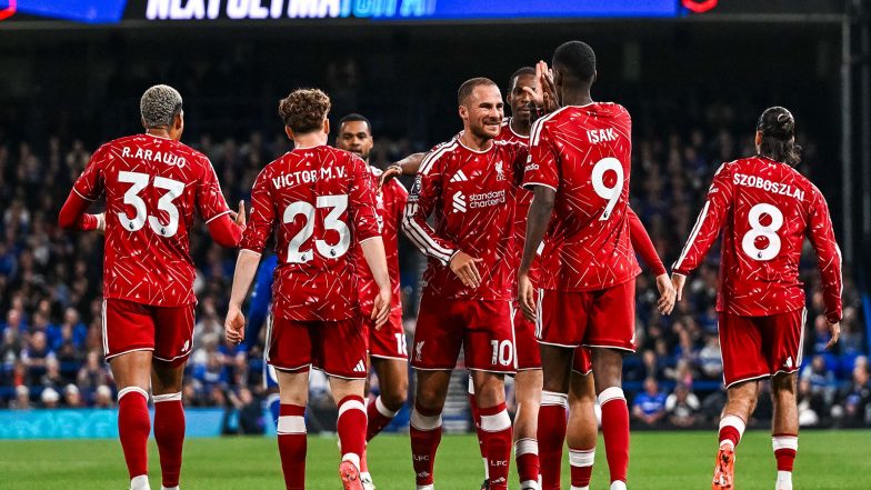 Sports News | Premier League: Alexander Isak's Brace Seals Liverpool's 2-0 Win over Ipswich