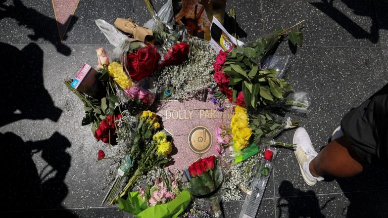Entertainment News | Dolly Parton's Hollywood Walk of Fame Star Replaced After Original Was Vandalised