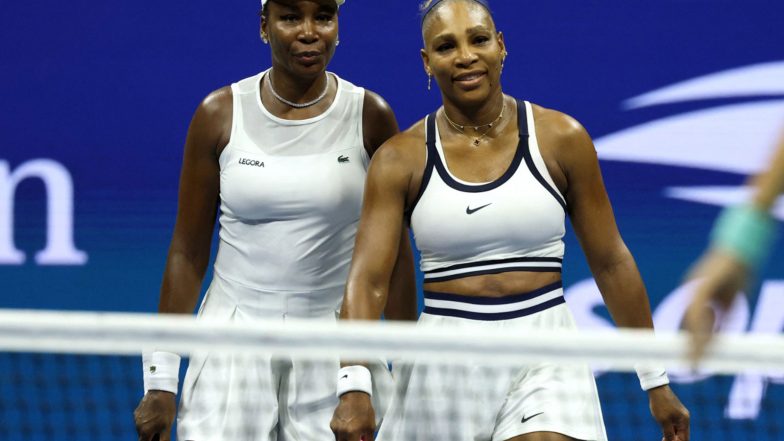 Sports News | Williams Sisters Suffer Three-set Defeat in Emotional US Open Doubles Return