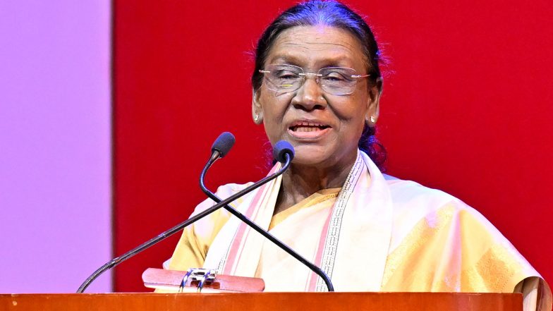 India News | Teachers Should Not Generate Fear in Students, Have Duty to Guide Them: President Murmu
