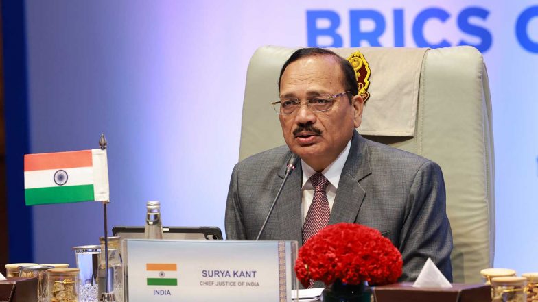 India News | BRICS Should Become ‘living Nalanda University’: CJI Surya Kant Bats for Judicial Dialogue, Timely Justice