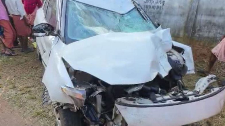 India News | Three of Family, Including Toddler, Killed After Car Rams into Bike in Keralam's Thrissur