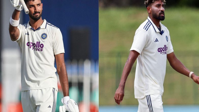 Sports News | Duleep Trophy Final: East Zone Opt to Bat First; Siraj, Padikkal Feature in South Zone Playing 11