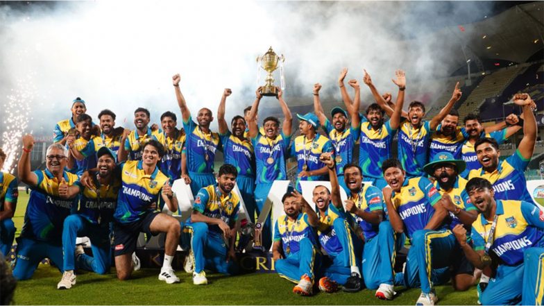 Sports News | Kerala Cricket League: Thrissur Titans Crowned Champions After 4-wicket Win over Calicut Globe Stars