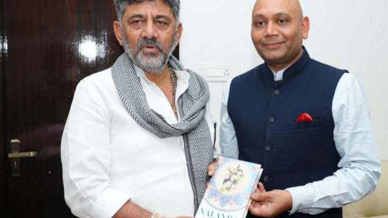 India News | Indian Diplomats Abhay Kumar, KJ Sreenivasa Visit Karnataka 