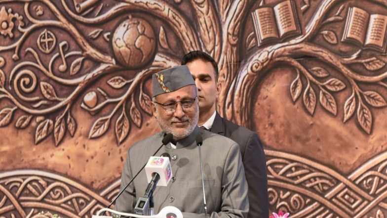 India News | Vice President CP Radhakrishnan Attends Golden Jubilee Celebrations of Geetanagar College in Guwahati