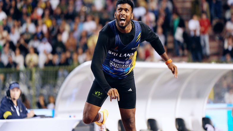 Sports News | Rumesh Tharanga Makes History, Becomes First Sri Lankan to Win Diamond League Javelin Title