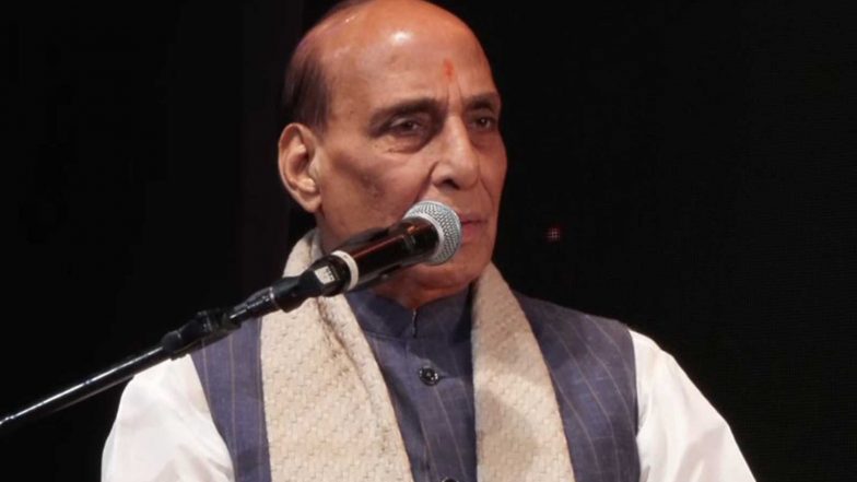 World News | Defence Minister Rajnath Singh to Undertake Three-day Sri Lanka Visit from Sept 8