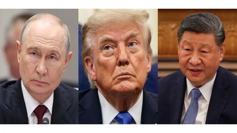 World News | Putin May Meet Trump at APEC Summit in China; Russia-US-China Trilateral Meeting Also Possible: Report
