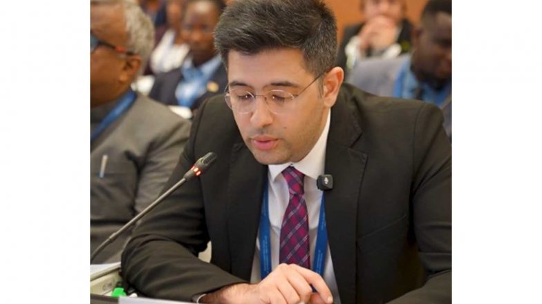World News | Raghav Chadha Highlights India's Digital Growth, UPI Success at IPU Conference in Uzbekistan