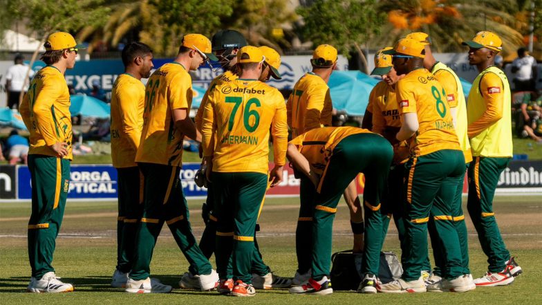 Sports News | South Africa Beat Zimbabwe by 55 Runs to Win Tri-series Final in Windhoek