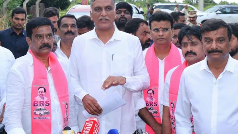 India News | KCR to Lead Mass Agitation After Assembly Session: Harish Rao