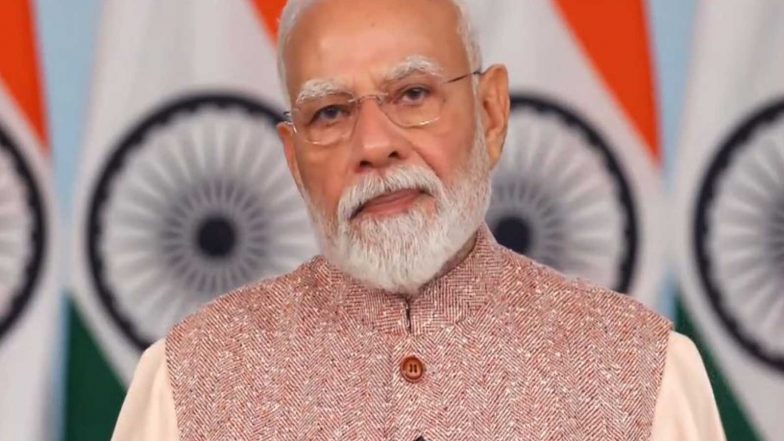 World News | Milestone in India-France Cultural Ties: PM Modi on Inauguration of BAPS Swaminarayan Hindu Mandir in Paris