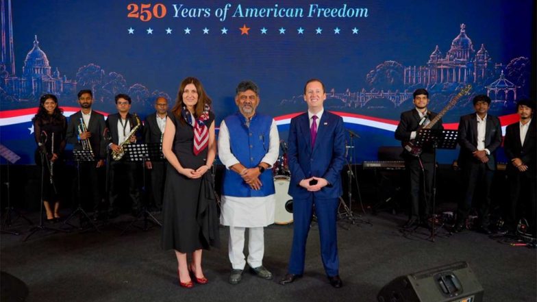 World News | Every Week, We Seek Win-win Opportunities for Both Nations: US Envoy Gor at Bengaluru Event on 250 Years of American Freedom