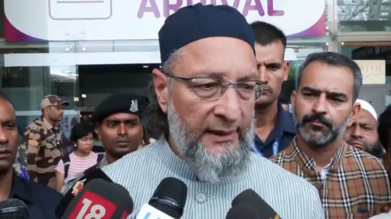 India News | Owaisi Says Rajasthan Needs Third Option, Signals Support for Hanuman Beniwal