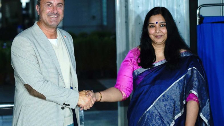 World News | Luxembourg's Deputy PM Xavier Bettel Arrives in India for Official Visit