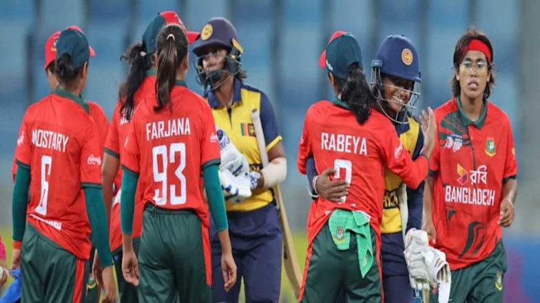 Sports News | Samarawickrama Guides Sri Lanka to Women's Asia Cup Semis