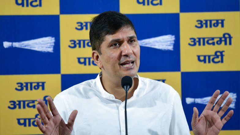 India News | Satya Niketan Building Collapse: AAP Leader Saurabh Bharadwaj Questions Minister Ashish Sood's Absence