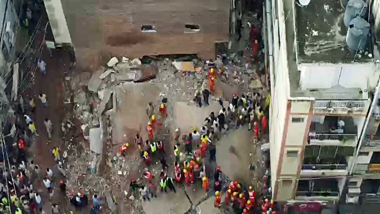 India News | Satya Niketan Building Collapse: PIL Seeks Rs 1 Crore Compensation, Safety Audit of PGs