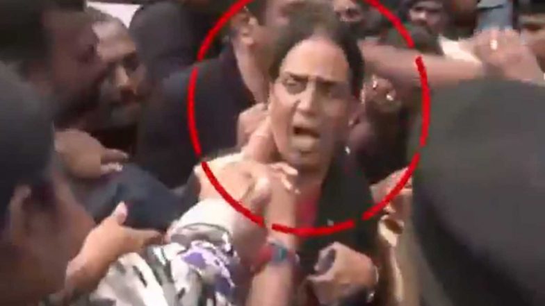 India News | “Is This the Respect Congress Govt Gives Women?”: BRS Alleges Police Dragged MLA Sabeeta Indrareddy by Hair During Protest