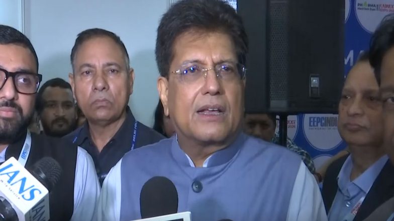 Business News | Bharat Health Expo Expected to Be Four Times Bigger in 2027, Participation to Rise Six-fold: Piyush Goyal